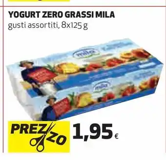 Coop Yogurt zero grassi mila offerta