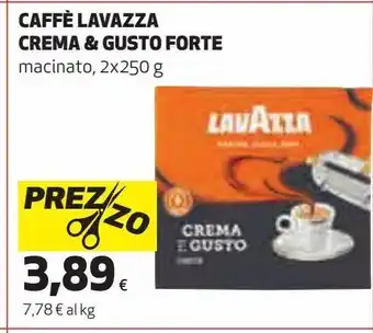 Coop Caffè lavazza crema & gusto forte offerta