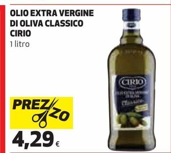 Coop Olio extra vergine di oliva classico cirio offerta