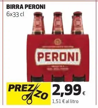 Coop Birra peroni offerta