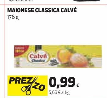 Coop Maionese classica calvè offerta
