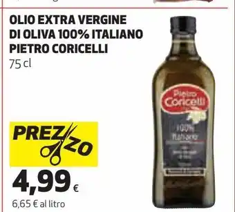 Coop Olio extra vergine di oliva 100% italiano pietro coricelli offerta