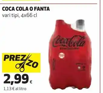 Coop Coca cola o fanta offerta
