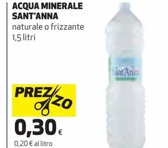 Coop Acqua minerale sant'anna offerta