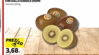 Ipercoop Kiwi sungold zespri offerta