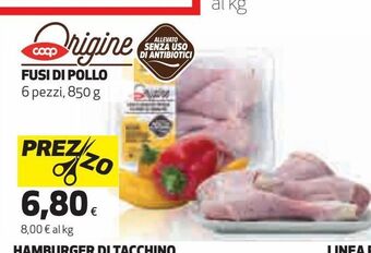 Ipercoop Fusi di pollo offerta