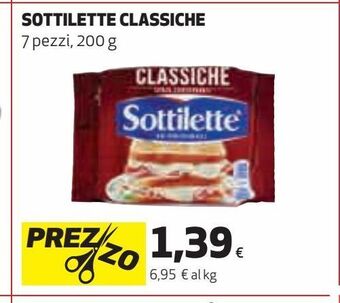 Ipercoop Sottilette classiche offerta