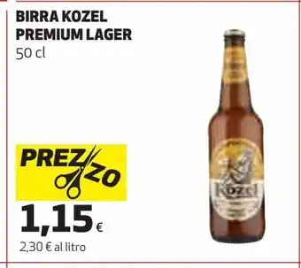 Ipercoop Birra kozel premium lager offerta