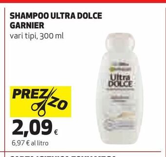 Ipercoop Shampoo ultra dolce garnier offerta