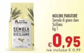 Molino Paratore Semola di grano dura Siciliano kg 1