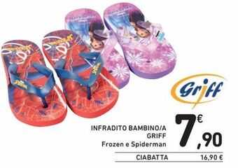 Griff Ciabatte mare offerta di Carrefour
