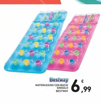 Spazio Conad Materassino con buchi singolo bestway offerta