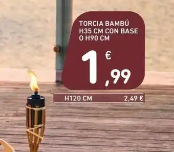 Torcia bambù