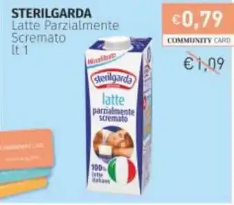 Prezzemolo e Vitale Sterilgarda Latte Parzialmente Scremato lt 1 offerta