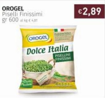 Prezzemolo e Vitale Orogel Piselli Finissimi gr 600 offerta