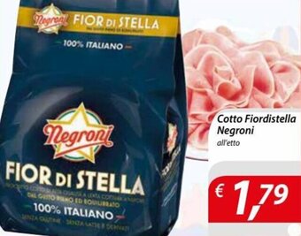 DiMeglio Negroni Cotto Fiordistella offerta