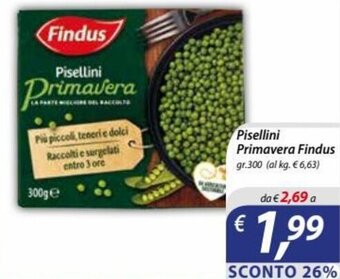 DiMeglio Findus Pisellini Primavera gr. 300 offerta