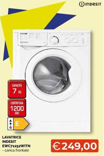 Mercatò Big Indesit Lavatrice EWC71252WITN offerta