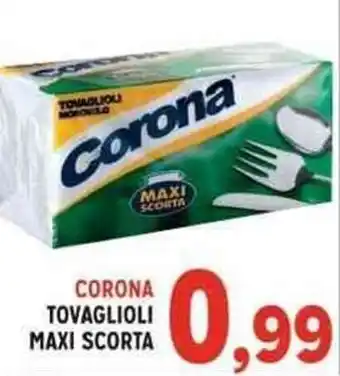 Corona Tovaglioli Maxi Scorta