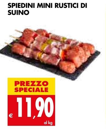 Tigros Spiedini Mini Rustici di Suino offerta