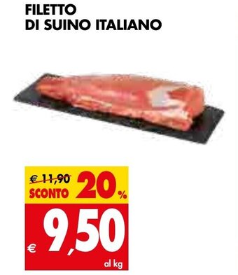 Tigros Filetto di Suino Italiano offerta