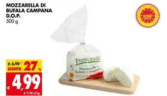 Tigros Mozzarella di Bufala Campana D.O.P. 500 g offerta