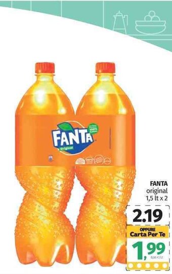 Pam Fanta 1,5 lt x 2 offerta