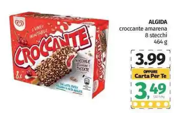 Pam Algida croccante amarena 8 stecchi 464 g offerta