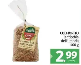 Colfiorito lenticchia dell'umbria 400 g