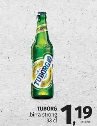 Pam Tuborg birra strong 33 cl offerta