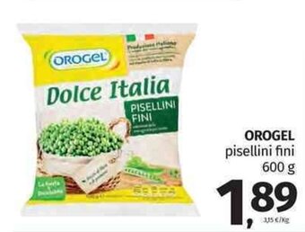 Pam Orogel pisellini fini 600 g offerta
