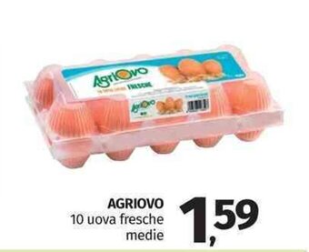 Pam Agriovo 10 uova fresche medie offerta