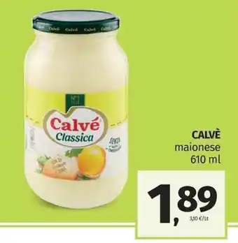 Pam Calvé Maionese 610 ml offerta
