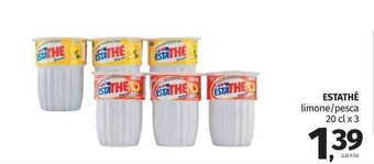 Pam Estathè Limone/Pesca 20 cl x 3 offerta