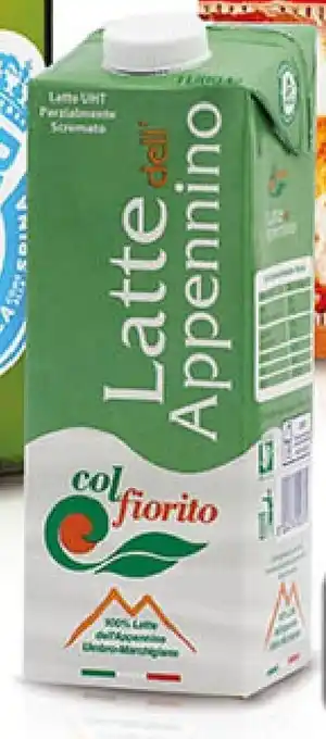Supermercato Coal Colfiorito Latte PS UHT l 1 offerta
