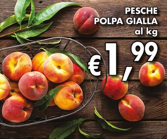 Supermercato Coal Pesche Polpa Gialla offerta