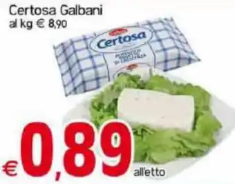 Kanguro Galbani Certosa offerta