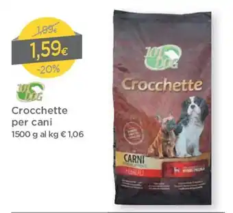 DPiù 101 Dog Crocchette per Cani 1500g offerta