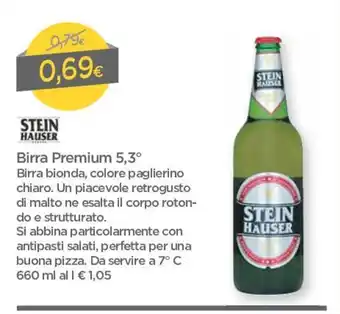 Stein Hauser Birra Premium 5,3° 660ml