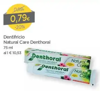 Denthoral Dentifricio Natural Care 75ml
