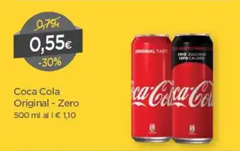 DPiù Coca Cola Original / Zero 500ml offerta