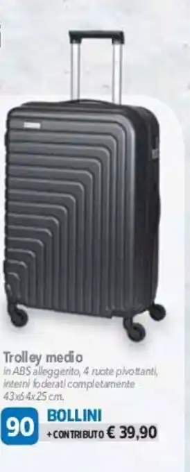 DPiù Roncato Trolley Media offerta