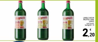 Spazio Conad Linea succhi frutta 100% leni's offerta