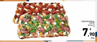 Pizza farcita al taglio