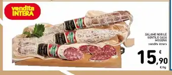 Spazio Conad Salame nobile gentile casa modena offerta