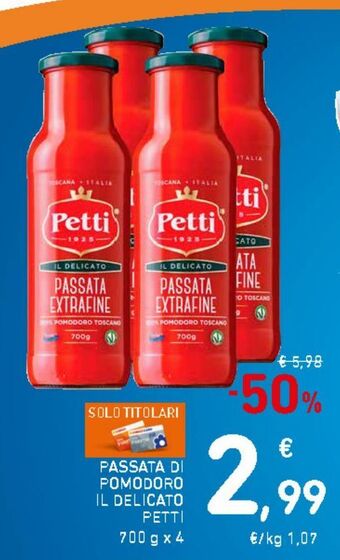 Passata di pomodoro il delicato petti