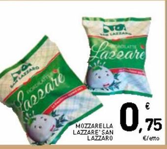 Spazio Conad Mozzarella lazzarè san lazzaro offerta