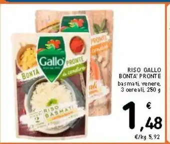 Spazio Conad Riso gallo bontà pronte offerta