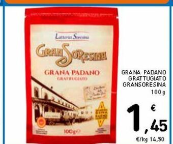 Spazio Conad Grana padano grattugiato gransoresina offerta