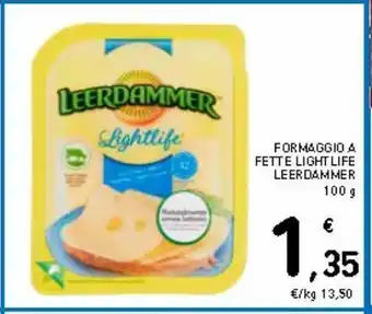 Spazio Conad Formaggio a fette light life leerdammer offerta